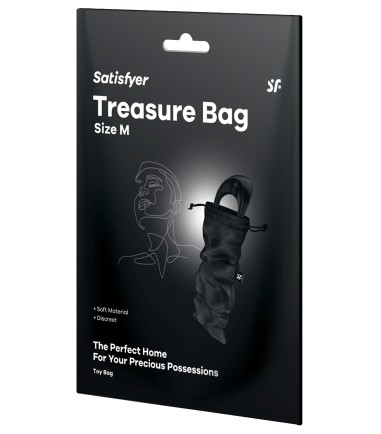 Satisfyer - Treasure Bag - M, Black