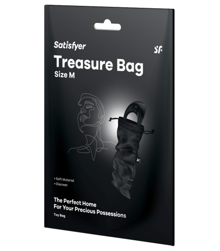 Satisfyer - Treasure Bag - M, Black