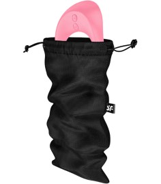 Satisfyer - Treasure Bag - M, Black, förvaringspåse i mindre storlek