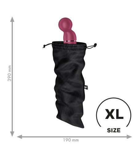Satisfyer - Treasure Bag - XL, Black, för lite större sexleksaker