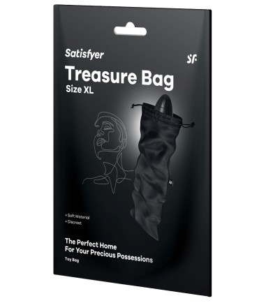 Satisfyer - Treasure Bag - XL, Black