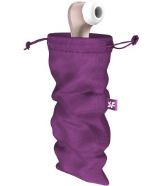 Satisfyer - Treasure Bag - L, Purple, lila påse för sexleksaker