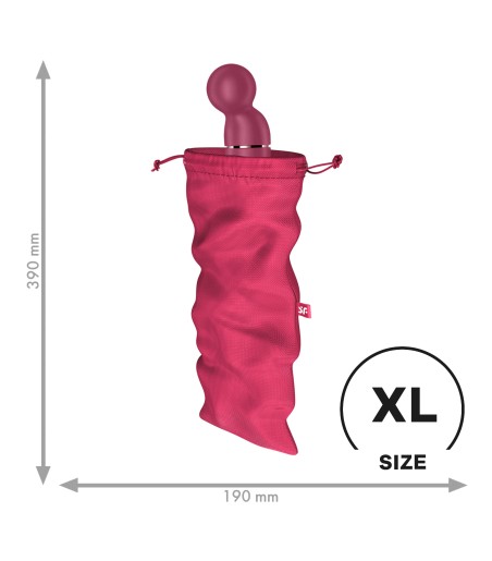 Satisfyer - Treasure Bag - XL, Pink, en enkel men fantatiskt förvaringspåse för sexleksaker.