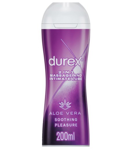 Durex - Massage 2 in 1, Aloe Vera