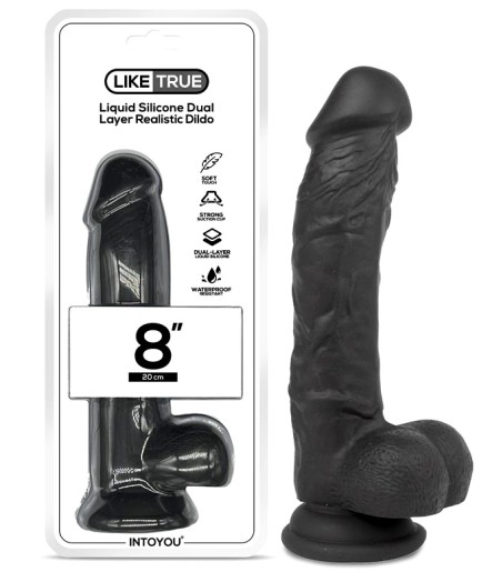 Liquid Silicone Dual Layer Dildo