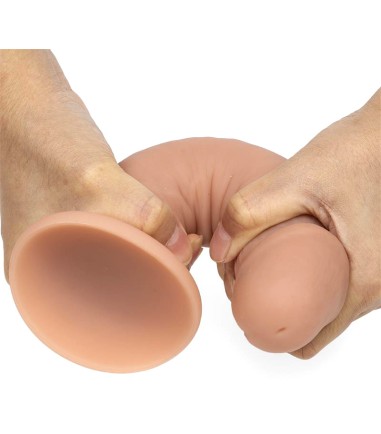 Liquid Silicone Dual Layer Dildo - 21,5cm, perfekt dong i större storlek