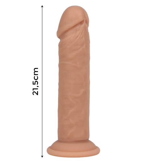 Liquid Silicone Dual Layer Dildo - 21,5cm