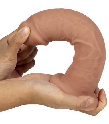 Liquid Silicone Dual Layer Dildo - 21cm