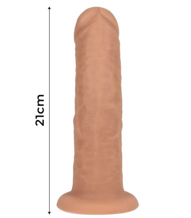 Liquid Silicone Dual Layer Dildo - 21cm