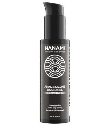 Nanami - Anal Silicone Based Relaxing Gel, 100ml - analt glidmedel