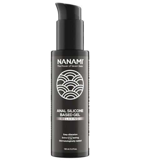 Nanami - Anal Silicone Based Relaxing Gel, 100ml - analt glidmedel