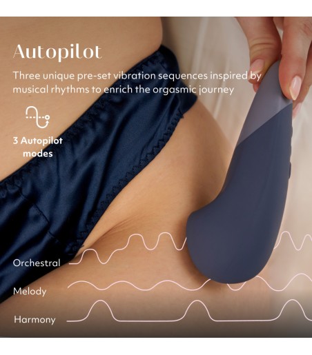 Womanizer - Vibe, Blue, 3 olika autopilot-funktioner