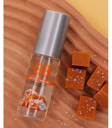 S8 - Salted Caramel Lube, 125ml, gldmedel med salty karamelldoft