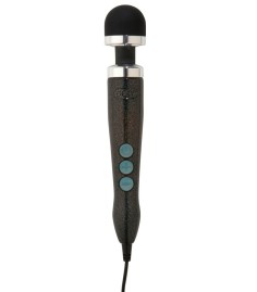 Doxy - Number 3 Wand Massager, Disco Black, mindre i metall
