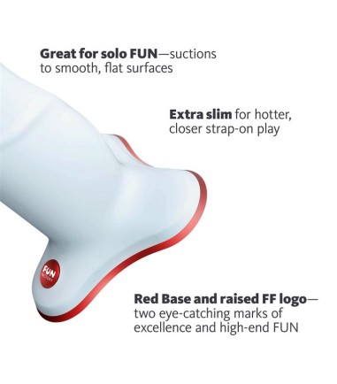 Fun Factory - The Boss Stubs, blå, bra sugpropp i botten