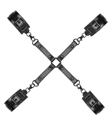 Hogtie with Hand and Ankle Cuffs, allt i fint konstläder