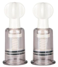 Nipple Twist Suckers, Small, pumpa upp bröstvårtorna