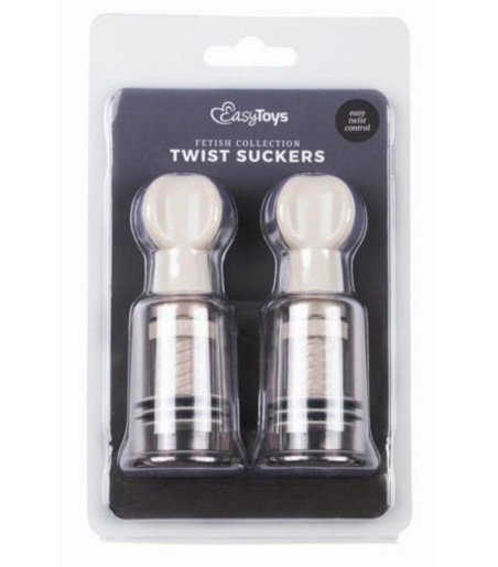 Nipple Twist Suckers, Small, vrid och öka trycket på bröstvårtorna