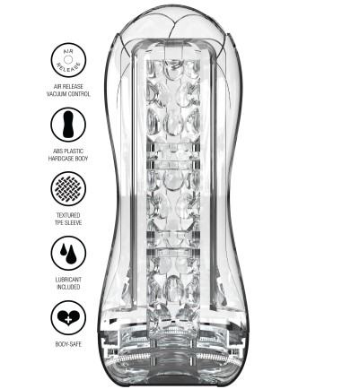 Hero - Big Clear Blast Vacuum Stroker