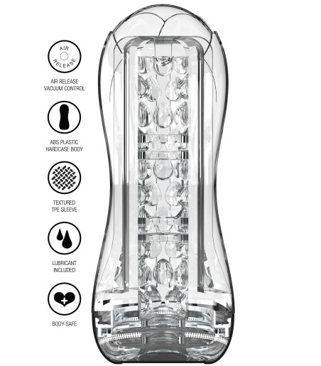 Hero - Big Clear Blast Vacuum Stroker
