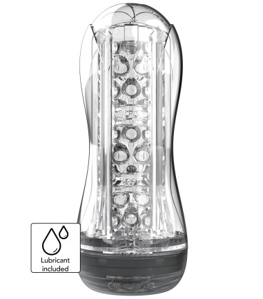 Hero - Big Clear Blast Vacuum Stroker, varierande insida