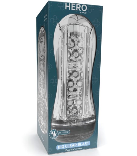 Hero - Big Clear Blast Vacuum Stroker