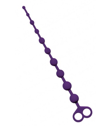 E3 Anal Beads, Purple, anal kulor för anala lekar