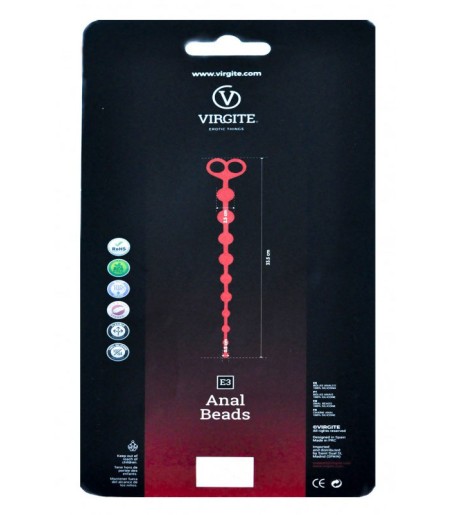 E3 Anal Beads, Black