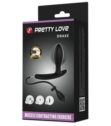 PRETTYLOVE Drake Manual inflatable anal plug
