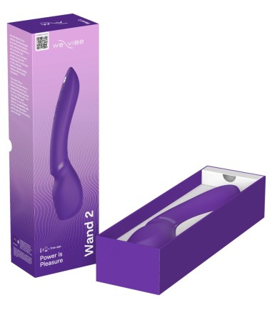 We-Vibe - Wand 2, har smart silence som stänger av vibrator om inte hudkontakt finns.