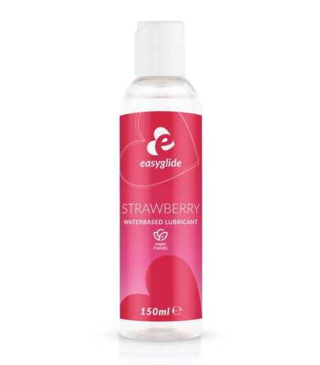 EasyGlide - Strawberry Lubricant, 150ml, glidmedel med jordgubbslukt