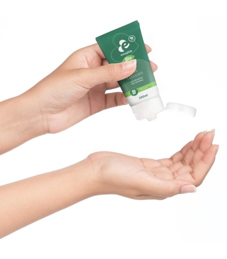 EasyGlide - Bio & Natural Waterbased Anal Lubricant, 100ml, naturlig och biologisk för analt bruk