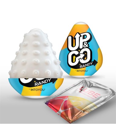 Up&Go - Masturbator Egg, Cindy, skön och knottrig lösfitta