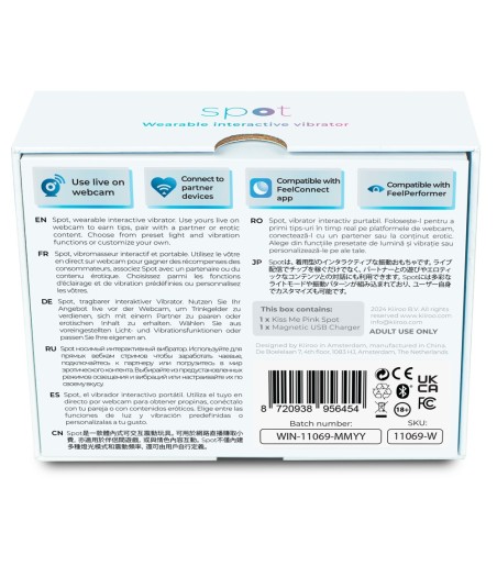 Kiiro - Spot, Wearable Interactive Vibrator