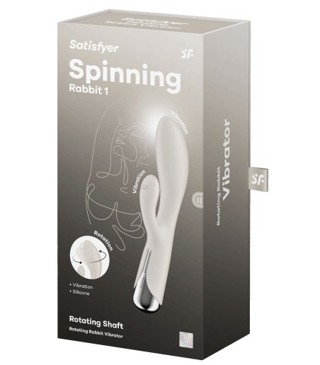Satisfyer - Spinning Rabbit 1, Beige