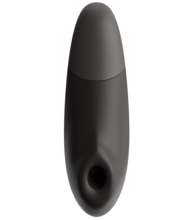 Womanizer - Enhance, Black + 100ml glid, skönt stimulans med vibration och luftvågor