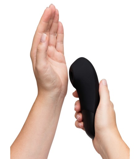 Womanizer - Enhance, Black + 100ml glid, välj hur du vill ha stimulansen