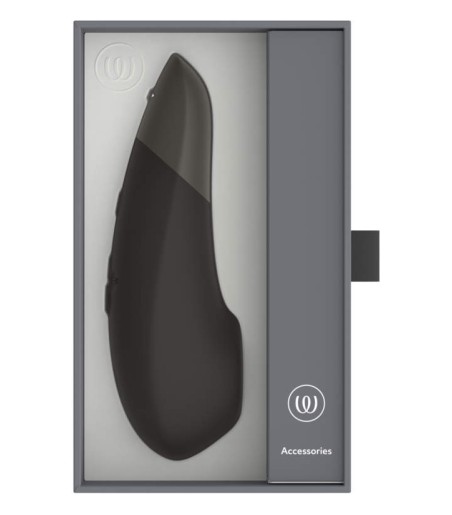 Womanizer - Enhance, Black , vibration och stimulering med luftvågor