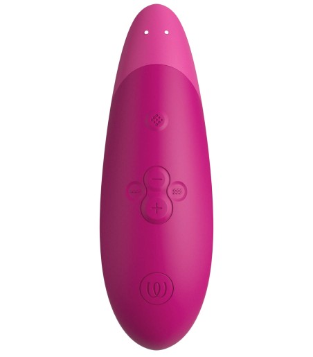 Womanizer - Enhance, Pink, använd vibration och lufttryck för sig själv eller tillsammans