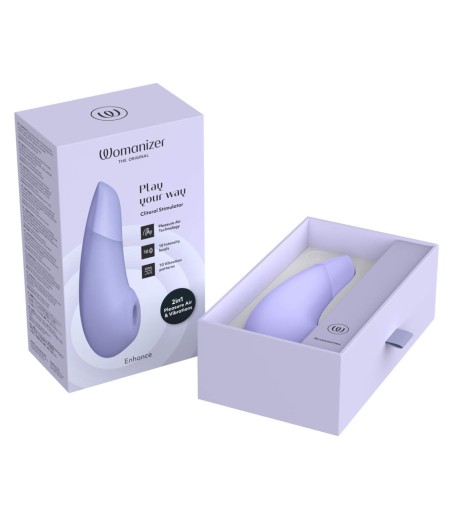Womanizer - Enhance, Lilac, magnetisk kabel för laddning