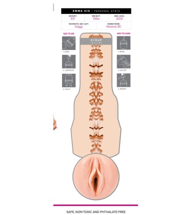 Fleshlight Girls - Emma Hix, Syrup