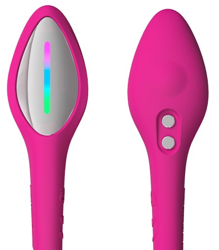 Lovense - Lush 4 Appstyrd Bullet Vibrator, blinkande LED-remsa på svansen som kan stängas av i appen