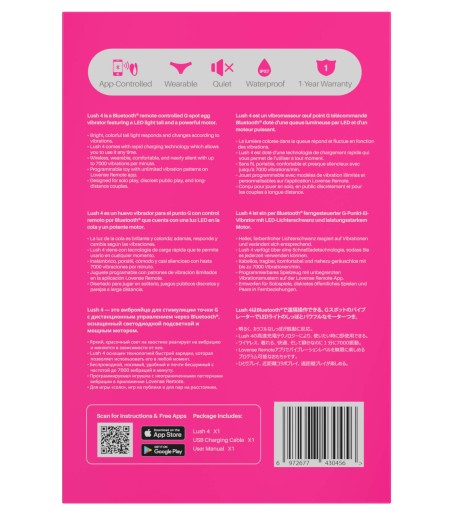 Lovense - Lush 4 Appstyrd Bullet Vibrator