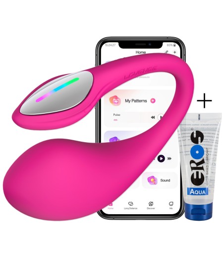 Lovense - Lush 4 Appstyrd Bullet Vibrator, med LED-remsa, snabbare laddning, längre batteritid