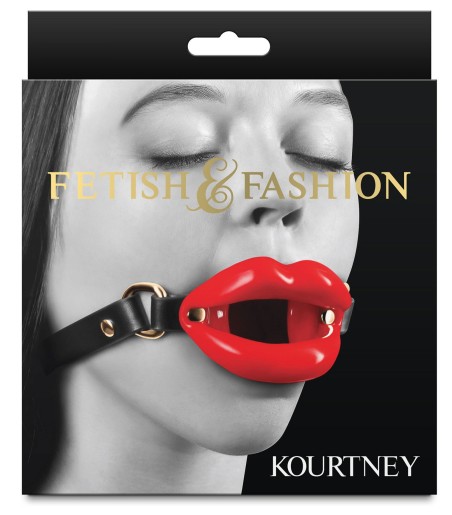 Fetish & Fashion Kourtney Gag, härlig gagball