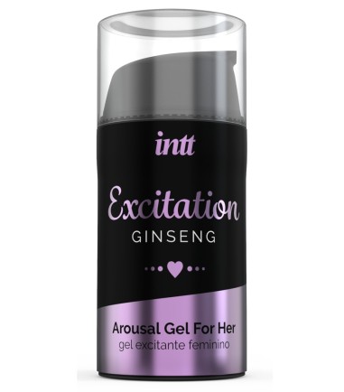 intt - Excitation Ginseng, gel för me rnjutning, pirrande känsla fram till orgasmen