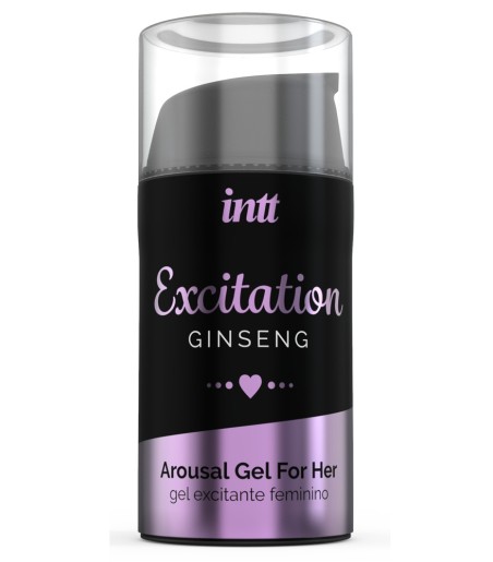 intt - Excitation Ginseng, gel för me rnjutning, pirrande känsla fram till orgasmen