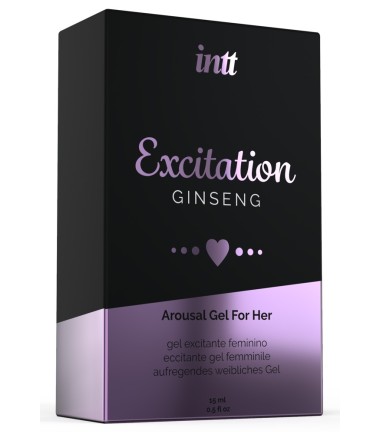 intt - Excitation Ginseng, en gel för sköänare njytning för henne