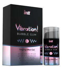 intt - Vibration! Bubble Gum, pirrande och vibrerande känsla. Värmand eoch med doft av tuggumi.