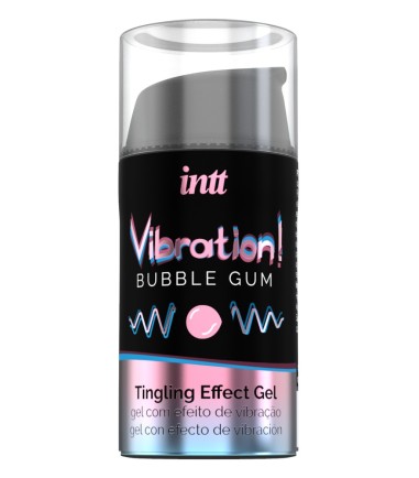 intt - Vibration! Bubble Gum, doft av tuggumi. Känsla som är pirrande, pulserande och lätt värmande.